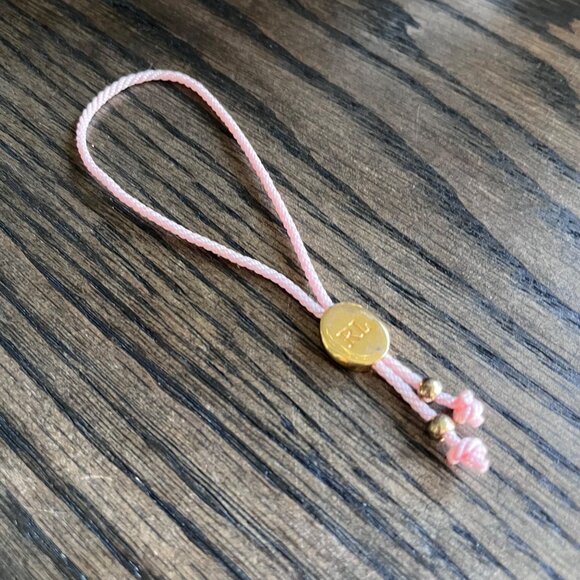 Polo‎ Ralph Lauren Bracelet Slide Closure Adjustable S/M Pink Pony Gold Plated - Picture 3 of 8